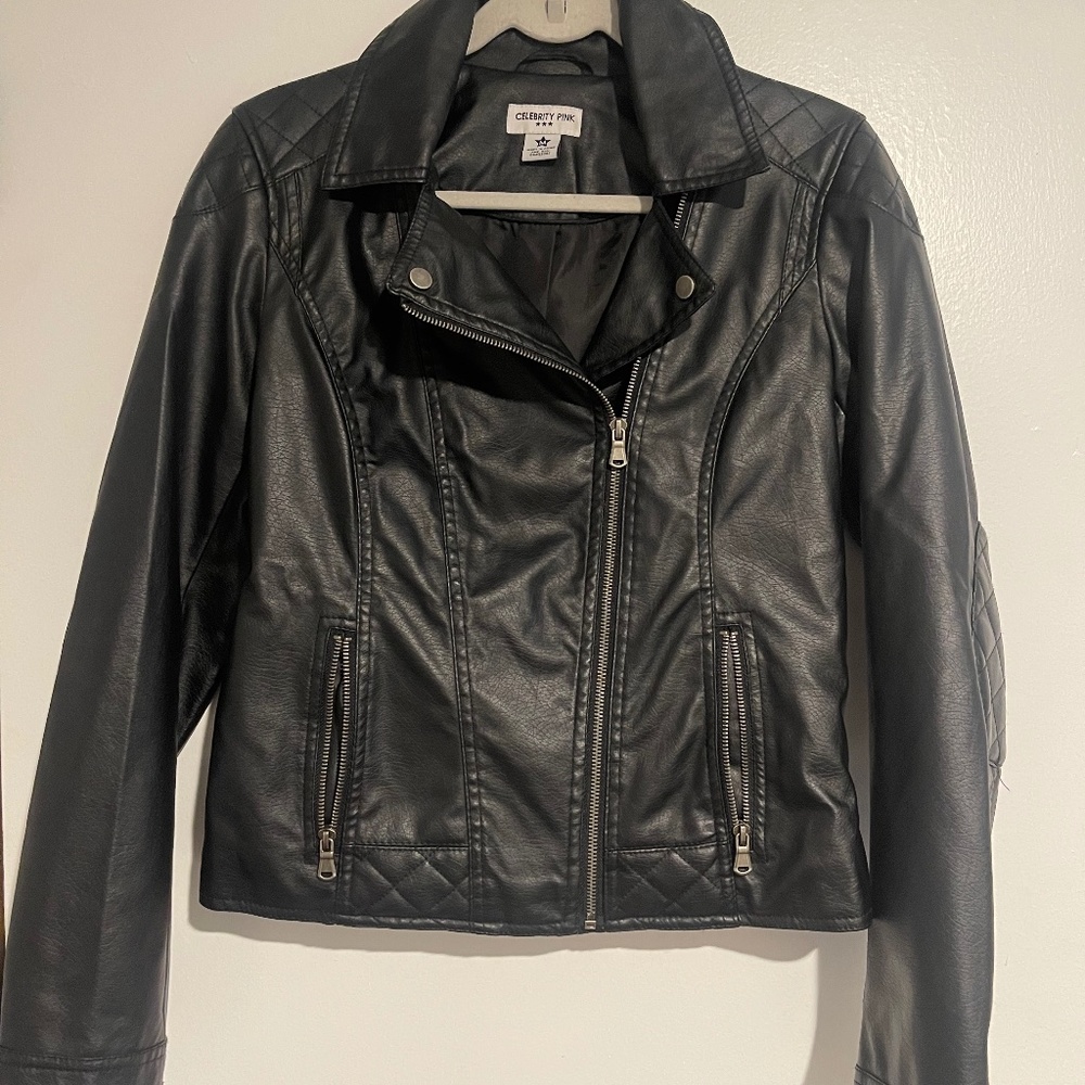 Faux Leather Jacket
